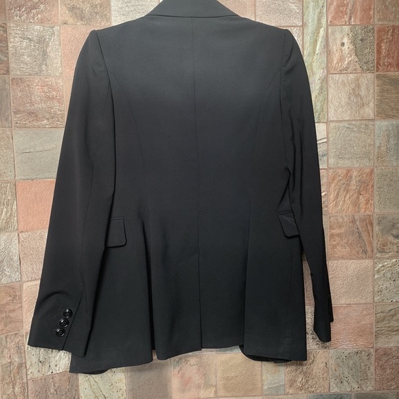 EUC Burberry black blazer size slim fit UK 6, US 4 - Picture 7 of 8